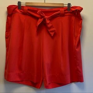 Pleated dressy shorts size 14
